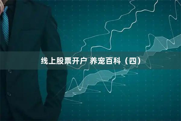 线上股票开户 养宠百科(四)